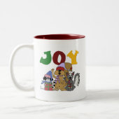 Critter Joy Tshirts und Geschenke Zweifarbige Tasse (Links)