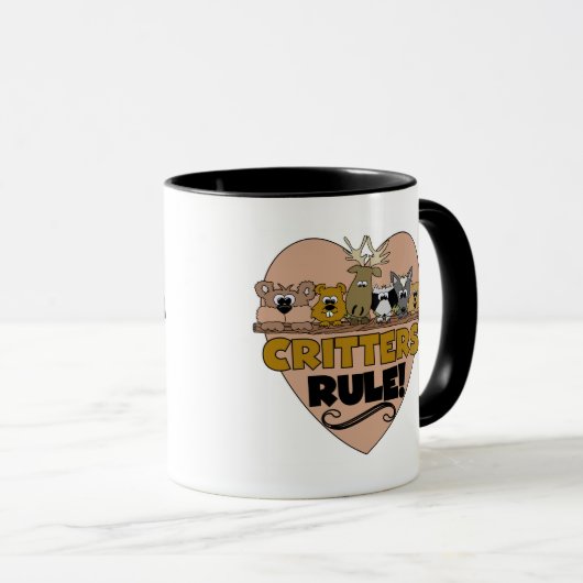 Critter-Regel Tasse (VorderseiteRechts)