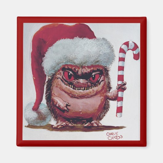 Critter Weihnachtsmagnet Magnet (Vorne)