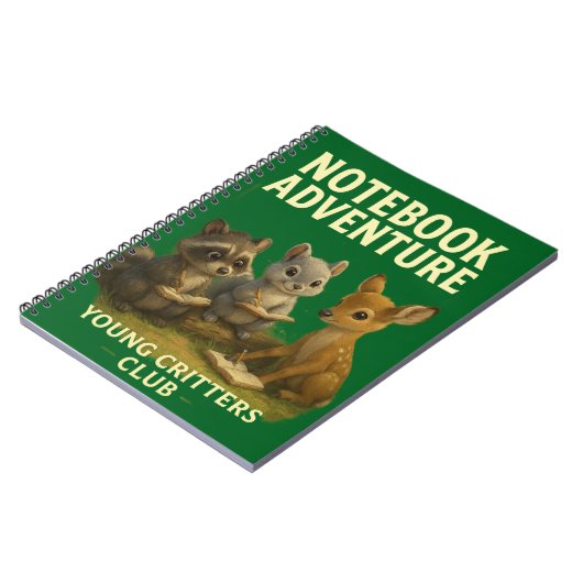 Critters Camp Notebook #2 - "Notebook Adventure" Notizblock (Linke Seite)