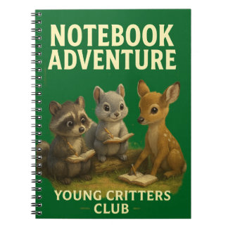 Critters Camp Notizbuch #2 – „Notizbuch-Abenteuer“ Notizblock