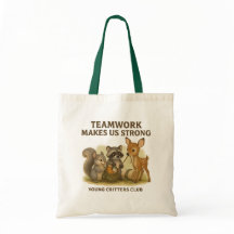 Critters Club Tasche #1 - "Teamwork macht uns star