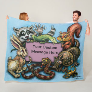 Critters Fleece Blanket