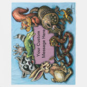 Critters Fleece Blanket (Vorderseite)