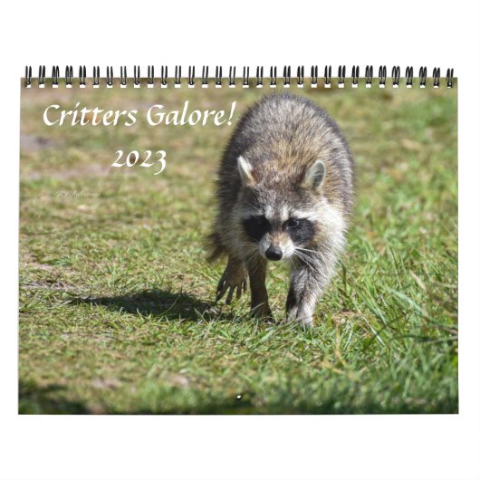 Critters Galore! Kalender (Titelbild)