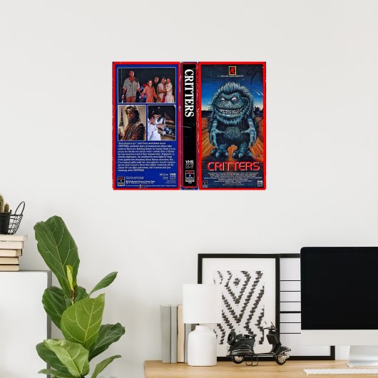 Critters VHS Poster (Heimbüro)