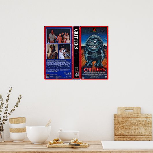 Critters VHS Poster (Küche)