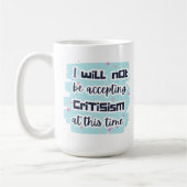 Critzismus-Tasse Kaffeetasse (Links)