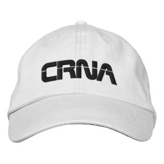 CRNA Anästhesie Bestickte Baseballkappe