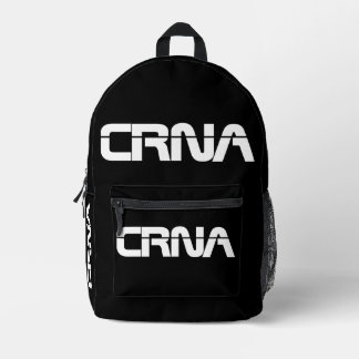 CRNA Anästhesiesdesign Bedruckter Rucksack