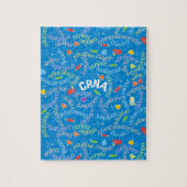 CRNA Blue Jigsaw Puzzle (Vertikal)