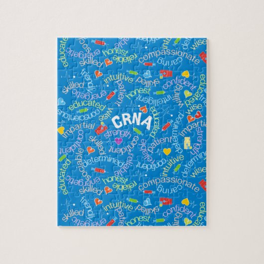 CRNA Blue Jigsaw Puzzle (Vertikal)