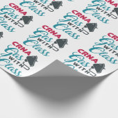 CRNA Gas mit Klasse Funny Aufwertung Geschenkpapier (Ecke)