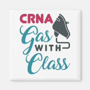 CRNA Gas mit Klasse Funny Aufwertung Magnet