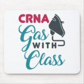 CRNA Gas mit Klasse Funny Aufwertung Mousepad (Vorne)