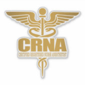 CRNA (Gold) Aufkleber (Vorderseite)