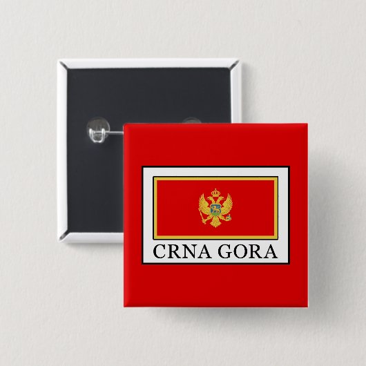 Crna Gora Button (Vorne & Hinten)