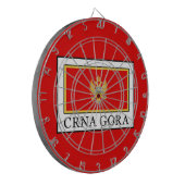 Crna Gora Dartscheibe (Vorderseite Links)