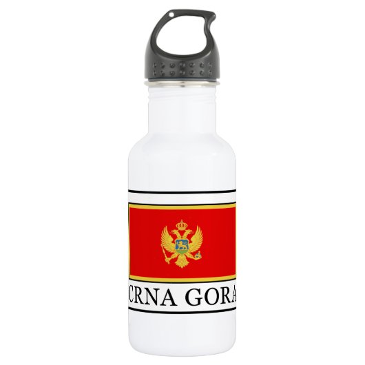 Crna Gora Edelstahlflasche (Vorderseite)