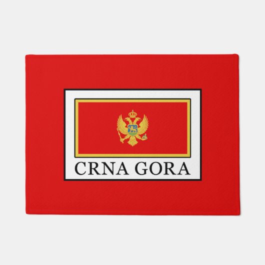 Crna Gora Fußmatte (Vorderseite)