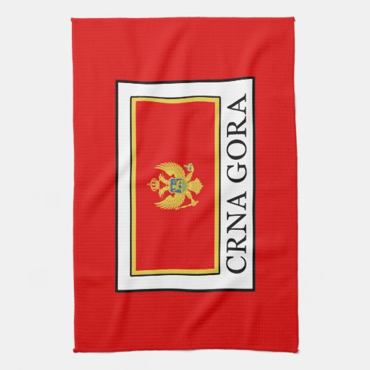 Crna Gora Geschirrtuch (Vertikal)