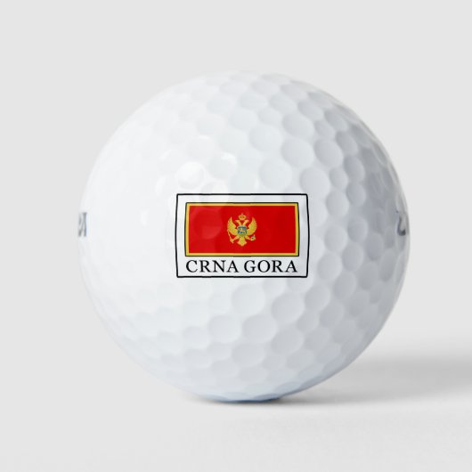 Crna Gora Golfball (Vorderseite)