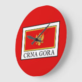 Crna Gora Große Wanduhr (Winkel)
