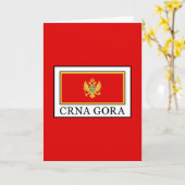 Crna Gora Karte (Gelbe Blume)
