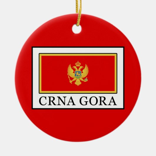 Crna Gora Keramik Ornament (Vorne)