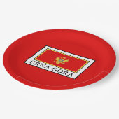 Crna Gora Pappteller (Schrägansicht)