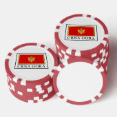 Crna Gora Pokerchips (Stapel)