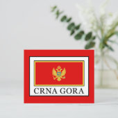Crna Gora Postkarte (Stehend Vorderseite)