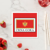 Crna Gora Serviette (Beispiel)
