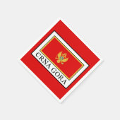 Crna Gora Serviette (Ecke)