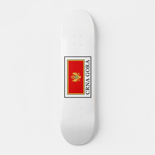 Crna Gora Skateboard (Vorne)