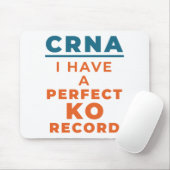 CRNA I hat einen perfekten KO-Datensatz Mousepad (Mit Mouse)