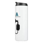 CRNA Ich werde bezahlt, Gas zu passieren Thermosbecher (Nach rechts gedreht)