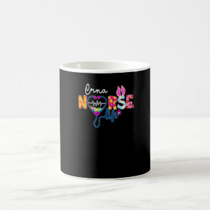 Crna Krankenschwester Kariert Ei Hase Liebe Stetho Kaffeetasse