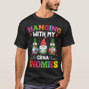 CRNA-Krankenschwester Krankenhaus Anästhesie Hängt T-Shirt