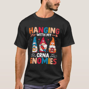 CRNA-Krankenschwester Krankenhaus Anästhesie Hängt T-Shirt