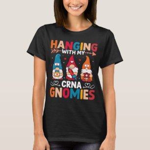 CRNA-Krankenschwester Krankenhaus Anästhesie Hängt T-Shirt