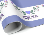 CRNA-Kreuzstich Geschenkpapier (Rolleneckpunkt)
