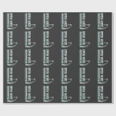 CRNA Laryngoskop Anästhesiologe Intubation Geschenkpapier (Flach)