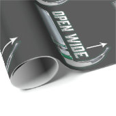 CRNA Laryngoskop Anästhesiologe Intubation Geschenkpapier (Rolleneckpunkt)