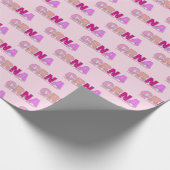 CRNA Nurse Anästhesist Geschenkpapier (Ecke)