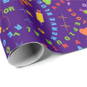 CRNA Nurse Anästhesist Wrapping Paper Geschenkpapier (Rolleneckpunkt)