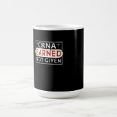 CRNA registrierter Anesthetist-Anästhesiologe Kaffeetasse (Mittel)