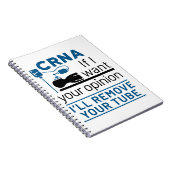 CRNA Wenn ich Ihre Meinung Gewollt, werde ich Ihre Notizblock (Rechte Seite)