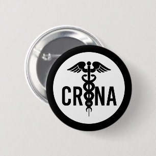 CRNA zertifizierte Geschenke für Krankenschwestern Button