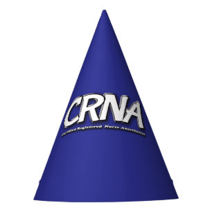 CRNA - zertifizierter Nursenanästhesist Partyhütchen